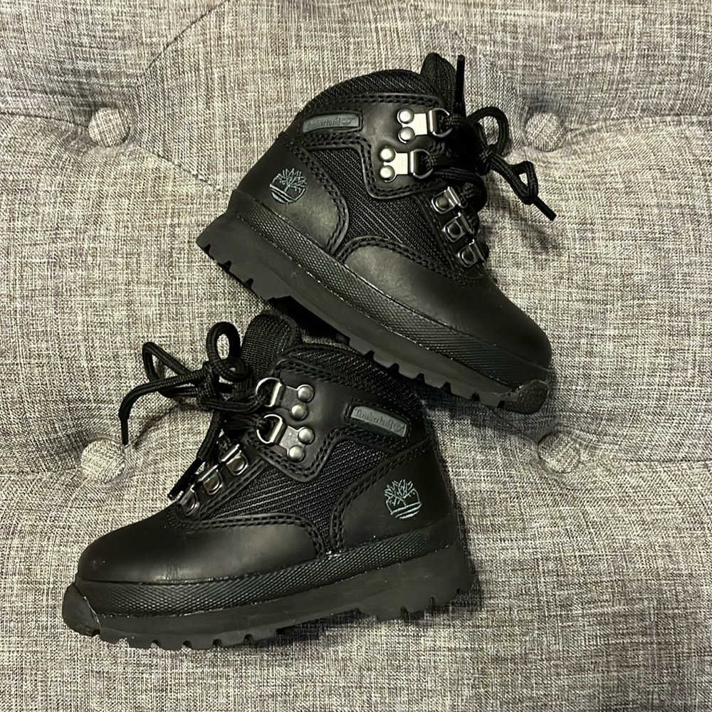 Toddler Size Timberland boots black